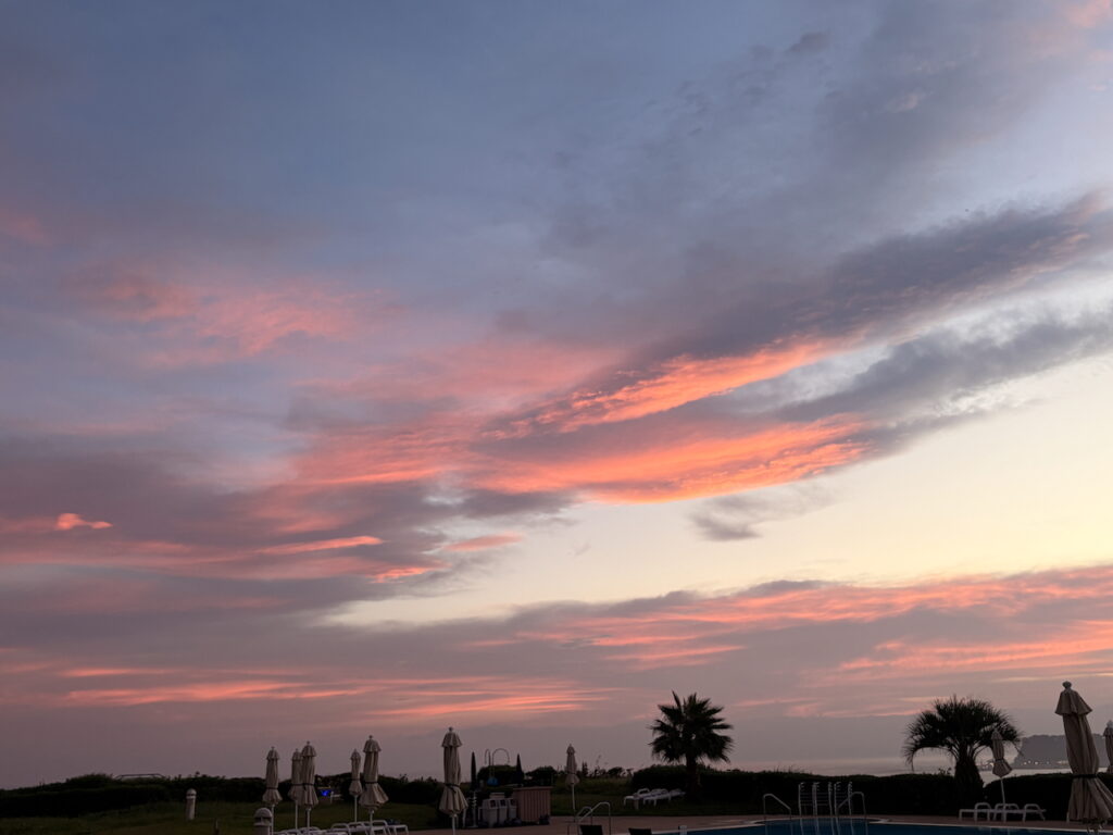 sunset sky